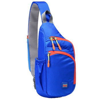 Colorful casual water-repellent crossbody bag chest bag
