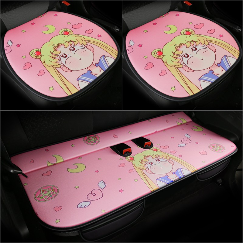 Suitable for the five-rhombus macro light MINIEV special cushion macro light mini-seat cover cartoon car cloth All Seasons General-Taobao