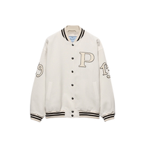 Prada Womens patchwork embellished mohair-blend bomber jacket