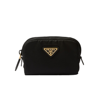 Ms. Prada Prada Lady Logo Decorated with Re-Nylon Makeup Bag Handout Bag