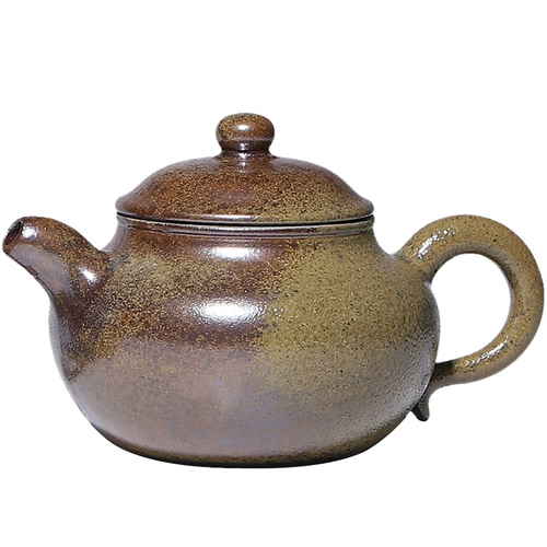 Chai -burning giln поворотная чайная чайная керамика падающая серая глазурь