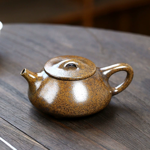 Chai -burning giln поворотная чайная чайная керамика падающая серая глазурь