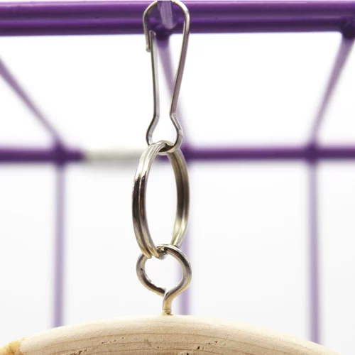 Игрушка, металлические качели из натурального дерева, деревянное кольцо с аксессуарами, домашний питомец