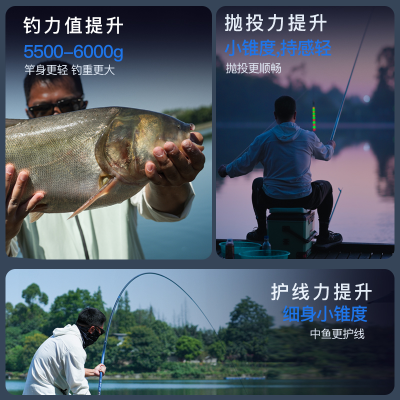 探索垂钓界的轻量巨擘：空钩悟道锦粼2代