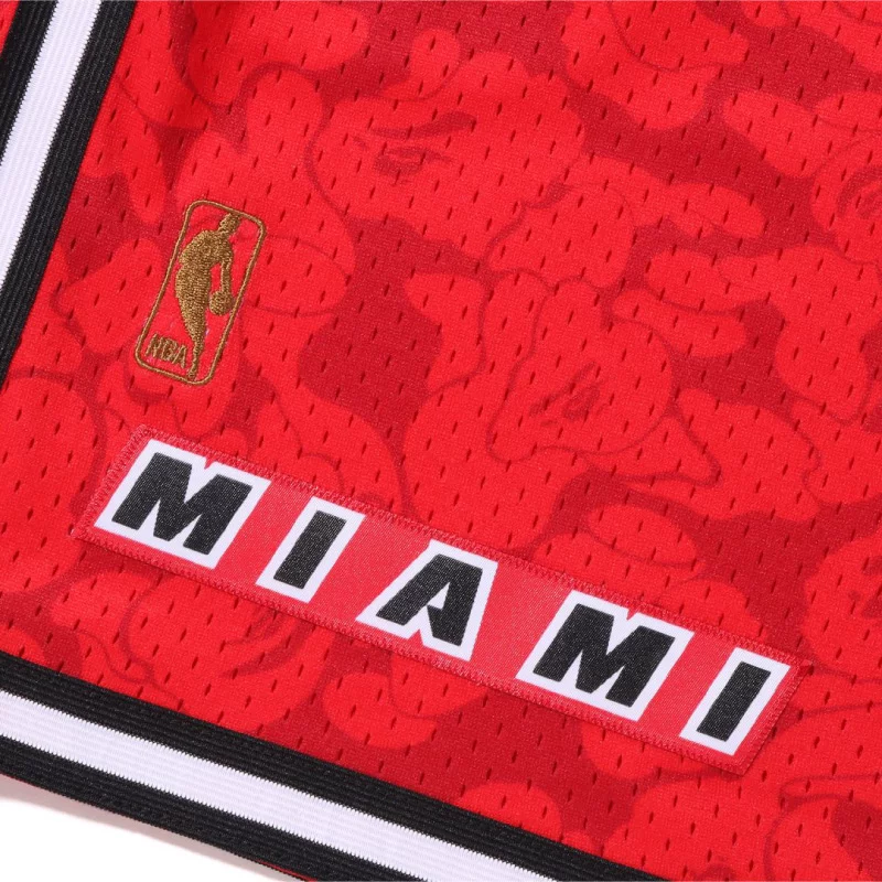 Шорты BAPE Мужская летняя кампания Майами горячие огненные шорты