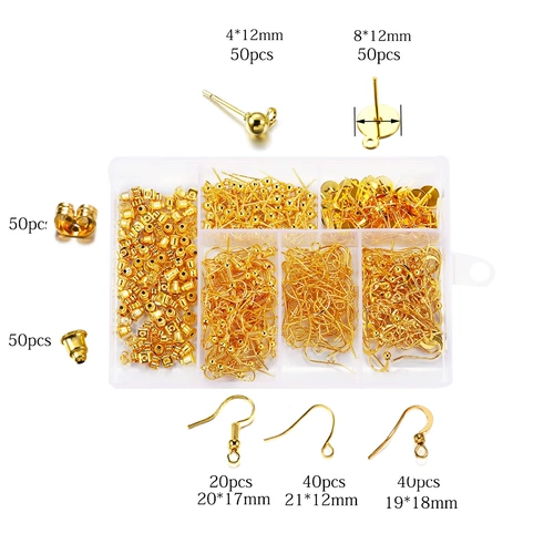 Базовые серьги с аксессуарами, комплект, набор материалов ручной работы, аксессуар для сумки, «сделай сам»