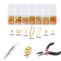 Золотые базовые серьги