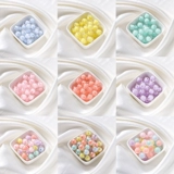 Акриловые прозрачные матовые бусины, браслет из бисера ручной работы, аксессуары