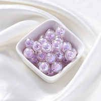 Purple AB красочная бусинка