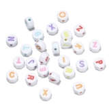 Акриловый браслет с буквами, ожерелье, бусины, аксессуар, аксессуары