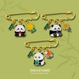 Милая креативная брошь, толстовка, булавка, сумка, подвеска, аксессуар, китайский стиль