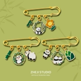 Милая креативная брошь, толстовка, булавка, сумка, подвеска, аксессуар, китайский стиль