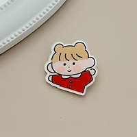 Маленькая девочка в красном (красный)