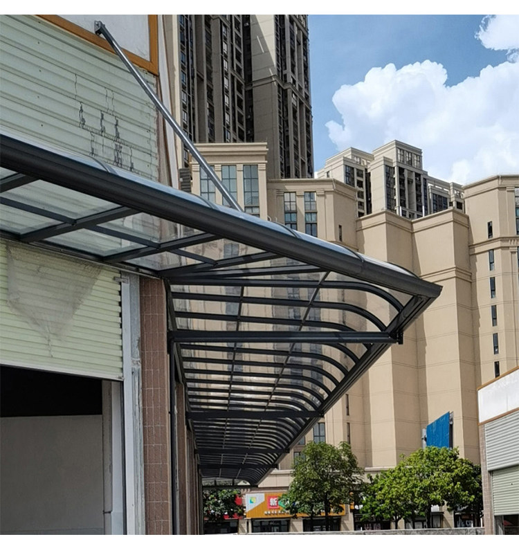 Aluminum alloy Villa small courtyard shed terrace balcony courtyard canopy parking shed outdoor rainproof home awning