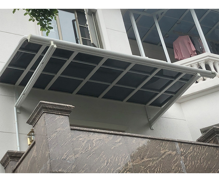 Aluminum alloy Villa small courtyard shed terrace balcony courtyard canopy parking shed outdoor rainproof home awning