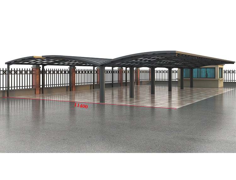 Aluminum alloy Villa small courtyard shed terrace balcony courtyard canopy parking shed outdoor rainproof home awning