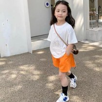 Sannu pure cotton short sleeve male and female T-shirt embossed small rabbit children Cubic soft cotton T thin Style Summer Ocean Gas