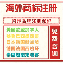 Overseas trademark registration: North America Peru Brazil Serbia Canada Mexico brand application for American standard registration