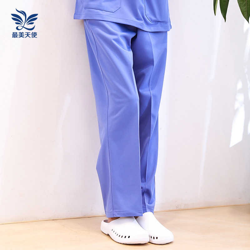 Dental Hospital Doctor Surgery Pants Oral Clinic Female Nurse work Brush Hand Pants Pure Cotton Handwashing Pants Man