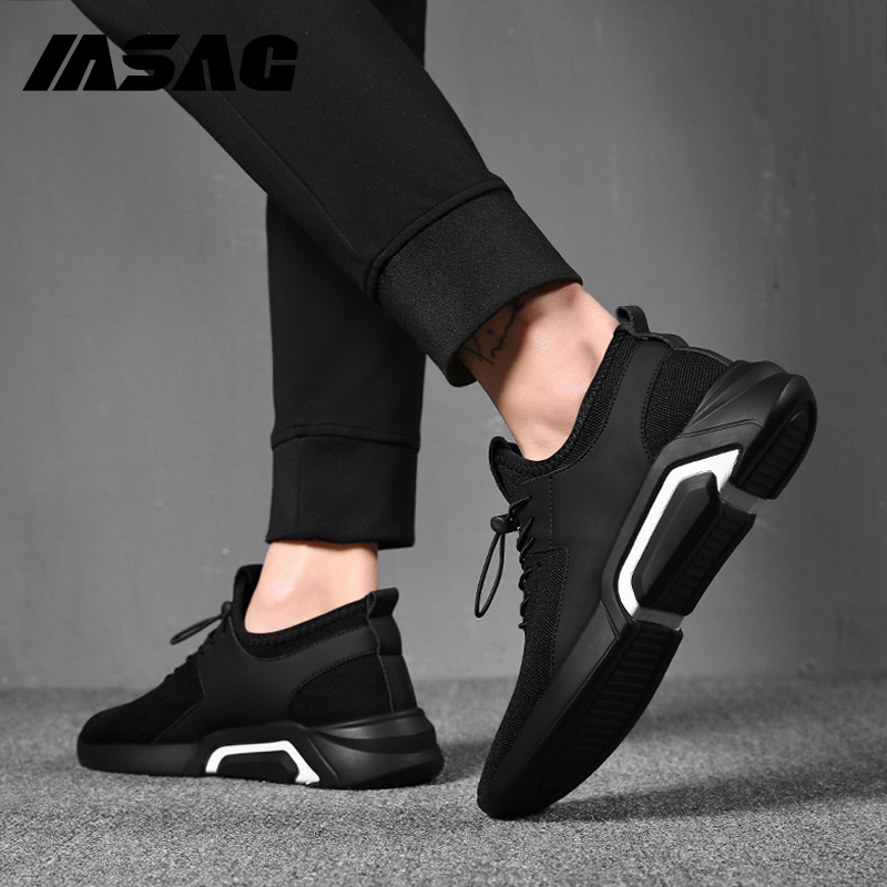 Men's sports shoes mesh men's shoes spring and autumn breathable outdoor mesh shoes trend Korean version all-match casual shoes travel shoes