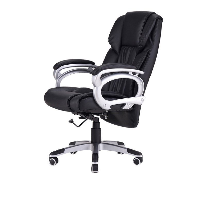 Shanghai office furniture owner chair office computer chair lift swivel chair can lie in a cow leather large class chair