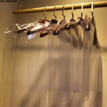 Clothing shop with plastic transparent clothes dust cover dust-proof bag dust cover adult children clothes hanging clothes bag thickened