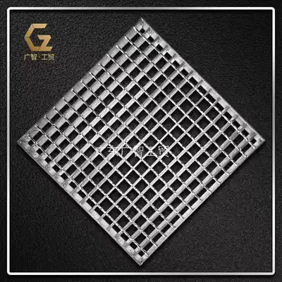 Guangzhi Industry and trade Kitchen gutter cover plate Stainless steel sewer cover plate grid grid plate Hot-dip galvanized steel grid plate