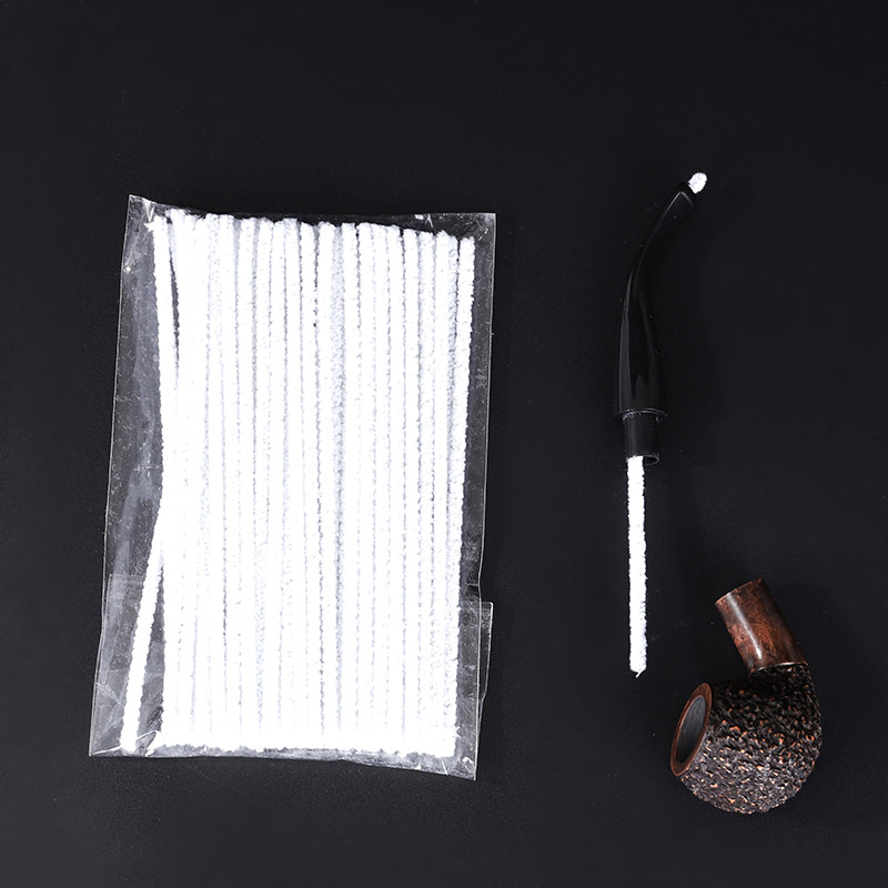 Meimonde pipe cleaning rod accessories cleaning tobacco soot tool cleaning sliver cotton stick pipe dedicated 100 pieces