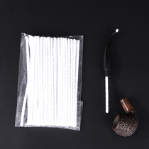 Meimond cigarette pipe accessories cleaning tobacco ash tool cleaning cotton sliver cotton swab pipe special 100