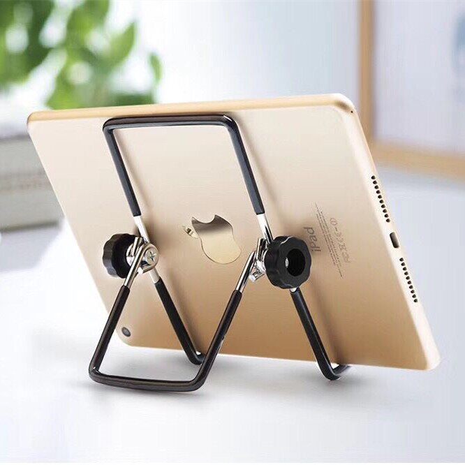 Suitable for mobile phone flat bracket aluminum alloy folding portable new live ipad computer home portable brief ultra-thin learning network class watching TV light and small sloth desktop office universal