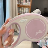 Flael Alien Dog Traction Toving маленькая собака Таро Пурпурная весна Японская большая собака Автоматическая телескопическая цепь собак