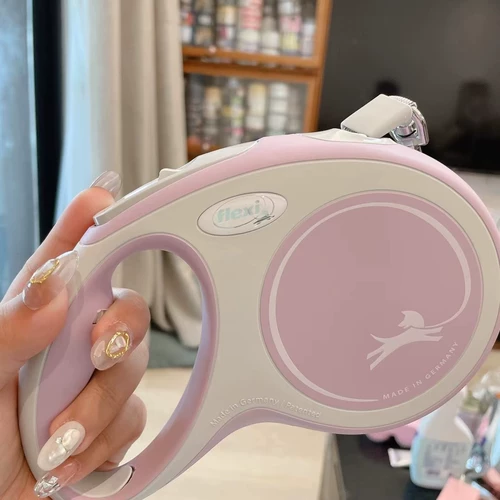 Flael Alien Dog Traction Toving маленькая собака Таро Пурпурная весна Японская большая собака Автоматическая телескопическая цепь собак