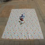 Одноразовая столешница столовая столовая столовая столовая ткань для пикника для пикника на открытом воздухе на открытом воздухе пляж пляж на первом этаже