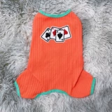 Одежда для собак Pure Cotton Spring и осенний воздух, кондиционированная одежда с четырьмя выпущенными домашним обслуживанием Teddy Bomei Snow Corchi Kaki Bear безволосой кот