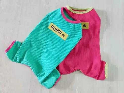 Одежда для домашних животных весна и летняя кошки и собачья одежда чистый хлопок с четырьмя перевернуты