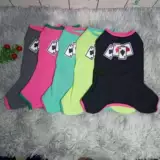 Одежда для собак Pure Cotton Spring и осенний воздух, кондиционированная одежда с четырьмя выпущенными домашним обслуживанием Teddy Bomei Snow Corchi Kaki Bear безволосой кот