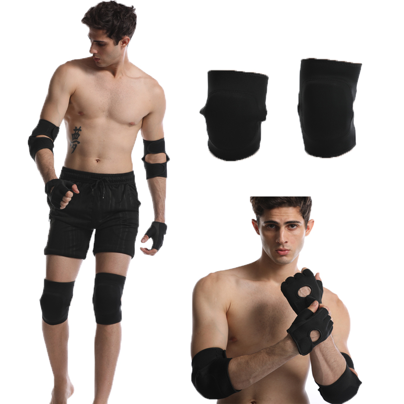 Tactical training Anti-collision sports suit Crawling kneeling anti-fall protective gear Built-in thickened knee pads Elbow pads suit Leg protectors