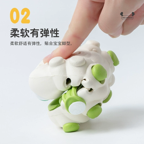 Детские летние тапочки для раннего возраста, нескользящие туфли, 1-3 лет, мягкая подошва