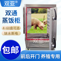 Steamed rice cabinets for farms steam-type meal transfer cabinets front and rear opening steam cabinets pig farm high-temperature sterilization steamers