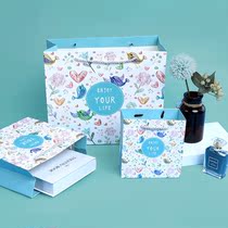 Hand painted original handbag gift bag Birthday Gift Bag BIRTHDAY GIFT BAG EMPTY PAPER BAG SMALL FRESH CUSTOM LOGO