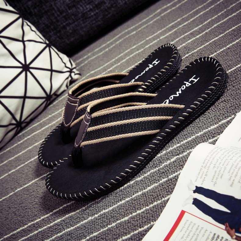 Flip-flops men's non-slip Korean version trend men's beach personality sandals summer Vietnamese slippers men's flip-flops