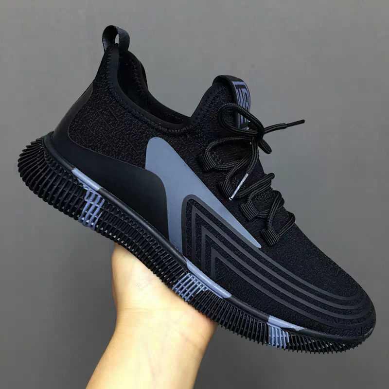 2020 new men's shoes casual Korean version summer breathable sports running shoes cloth shoes dad shoes men's trendy shoes