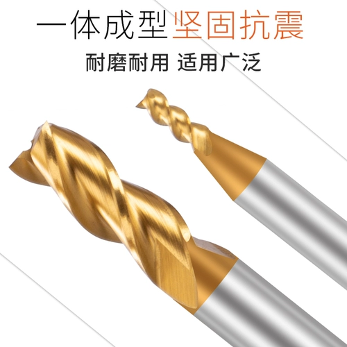 3 Blade 2 Blade 4 Blade Titanium Thatting Titanium содержит фрезерование фрезерного ручка супер жесткая прямая ручка измельчения из нержавеющей стали с высокой скоростью.