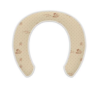 Toilet accessories velvet pads are selected according to toilet style and model