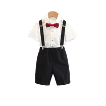 Flower boy boy dress suit children handsome small suit British small host piano performance suit summer suit