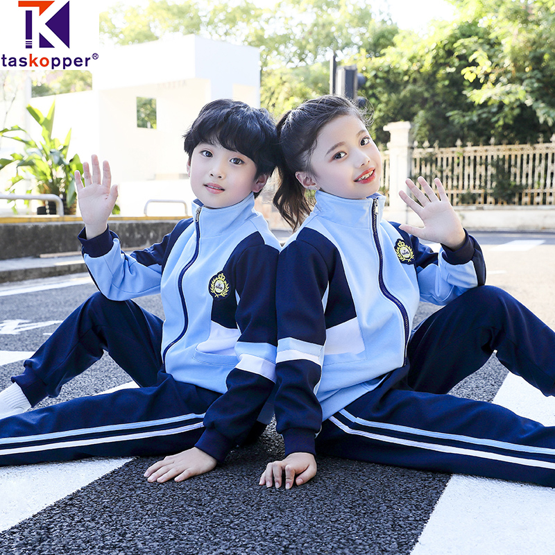 School Uniform Suit First Grade Elementary School Students Class Clothing Spring Autumn Season Sports Clothing Children Han Edition Kindergarten Garden Uniform Tailor-Taobao