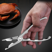 新款吃蟹神器304不锈钢的蟹针蟹勺蟹钳套装酒店蟹夹蟹针吃蟹工具