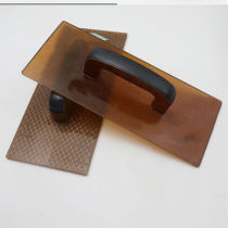 Beef Fascia King Rubbing Board Steel Chemical Plastering Plate Plastic Ash Plate Clay Tool Plastering Plate Trowel Clay Palm Thickened Durable