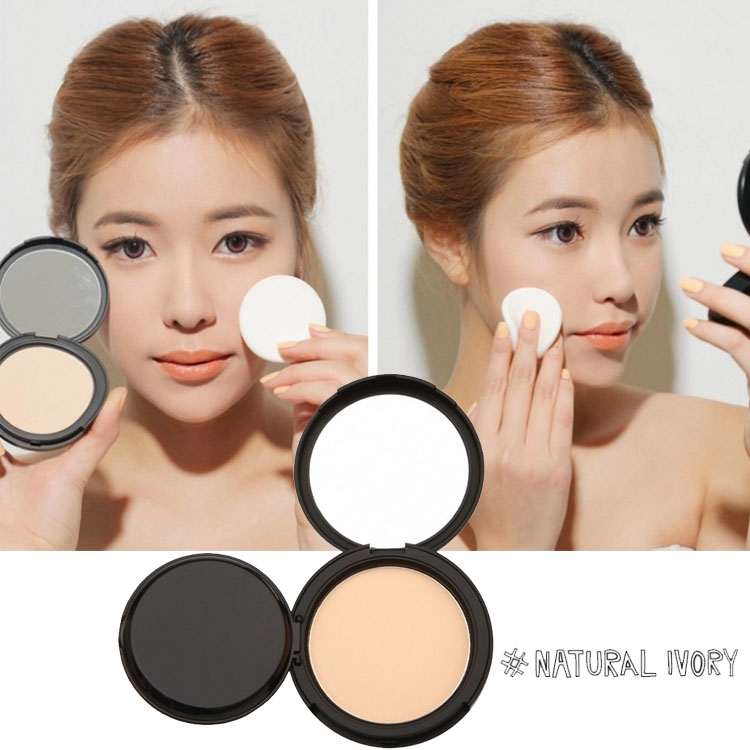 [Hàn Quốc Chính Được ủy quyền] 3ce cố định trang điểm khô bột nữ che khuyết điểm dưỡng ẩm kiểm soát dầu làm trắng trần tiệc sinh viên mới - Bột nén phấn phủ aery jo