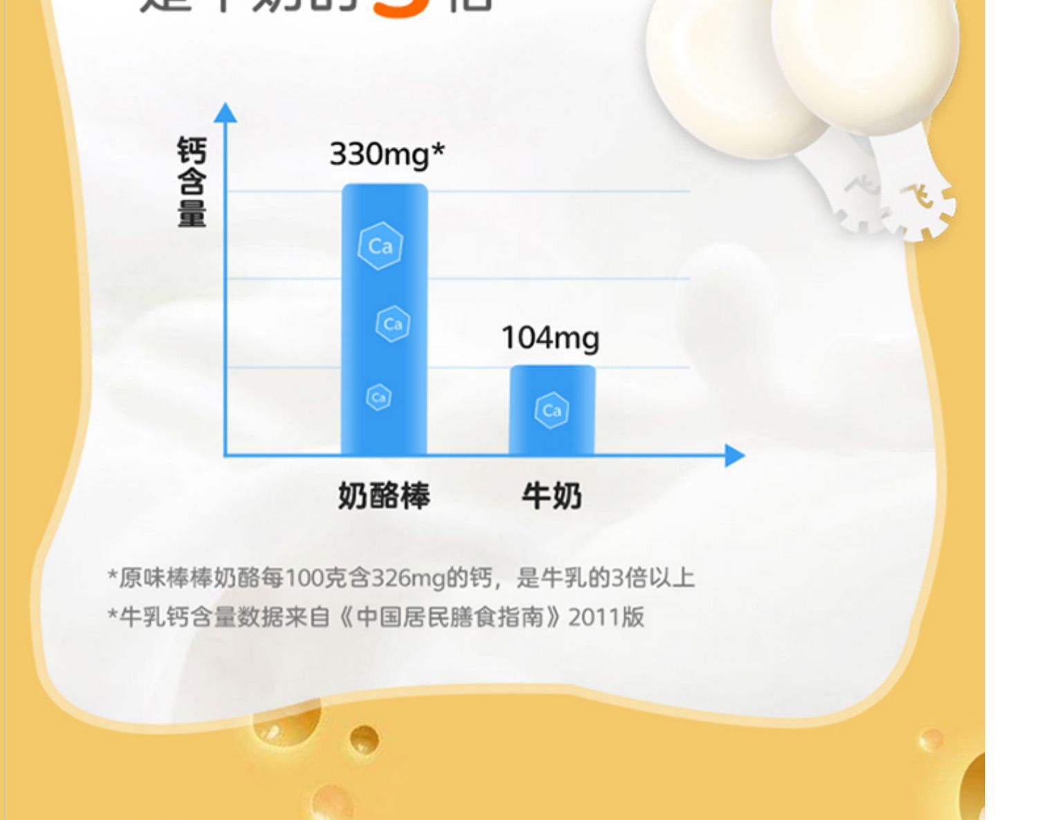 妙飞儿童奶酪棒休闲零食牛奶乳酪棒